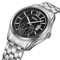 Наручний годинник чоловічий 9319SIBK Silver-Black Skmei acs0030926 - мініатюра 2