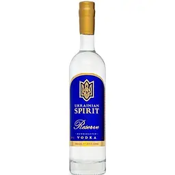 Горілка Ukrainian Spirit Reserve 40% 0.7 л