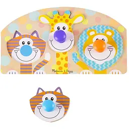 Пазл формовий Melissa & Doug Тварини сафарі (MD13439) - мініатюра 2