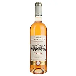 Вино Bastille Coste-Devezes Rose Gaillac AOP, розовое, сухое, 0,75 л
