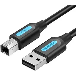 Кабель для принтера Vention USB 2.0 AM/BM 5.0m black (COQBJ)
