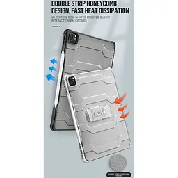 Чохол Blueo Drop Resistance with Kickstand для Apple iPad Pro 13` (2024-2025) Black [142163] - мініатюра 14