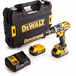Дриль-шурупокрут акумуляторний DeWalt з АКБ та ЗП DCD796P2 - мініатюра 2