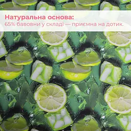 Скатертина Ideia із захистом від плям бавовна Teflon ефект лайм 140х170 см (8-13477*068) - мініатюра 4