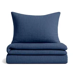 Дитяча постіль Cosas Denim без простирадла муслін 110х140 см (Set_Muslin_026Denim_140_2)