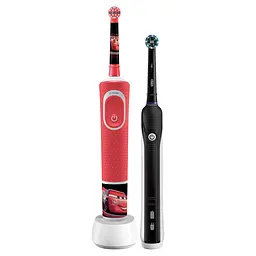 Набір електричних зубних щіток Oral-B Braun Pro 750 & Kids Cars Family Edition 2 шт. - мініатюра 3