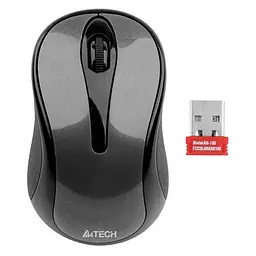 Мишка бездротова A4-Tech G3-280N USB Glossy Grey