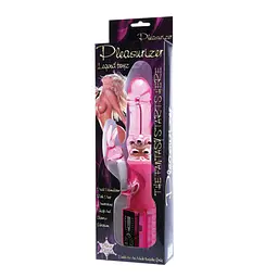 Вібратор-кролик Baile Pleasurizer Legend, 25.5 см (рожевий) - мініатюра 11