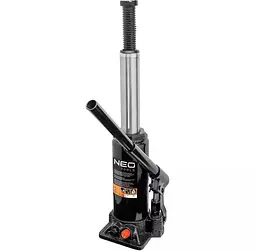Домкрат гідравлічний пляшковий 3т 195-370мм Neo Tools avt0001146