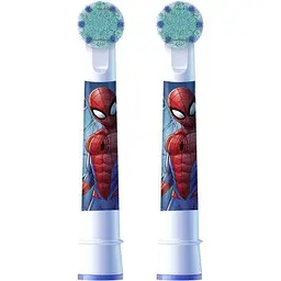Насадка для зубної щітки Oral-B Kids Людина-павук 2 шт. (8006540805008) - мініатюра 2
