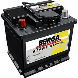 Автомобільний акумулятор BERGA Start Block 6СТ-45Ah Аз 400A (EN) 545413040 - мініатюра 2