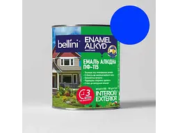 Емаль алкідна ПФ-115 BELLINI Яскраво-блакитний 0.9кг