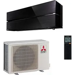 Спліт-система Mitsubishi Electric Premium Zubadan MSZ-LN35VGB-E1/MUZ-LN35VGHZ-ER1 Black [129732] - мініатюра 1