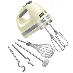 Міксер KitchenAid 5KHM9212EAC ручний 9 швидкостей кремовий - мініатюра 4