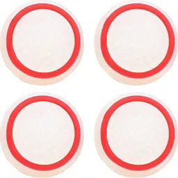 Накладки на стіки Thumb Grips 4-pack для PS4/PS5/Xbox White Red [153104]
