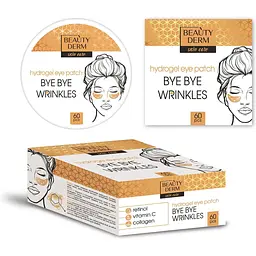 Гідрогелеві патчі Beauty Derm Bye Bye Wrinkles золоті 60 шт. - мініатюра 2