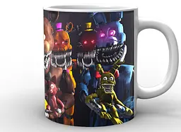 Кружка GeekLand Five Nights At Freddys П'ять ночей з Фредді постер FN.02.051 - мініатюра 2