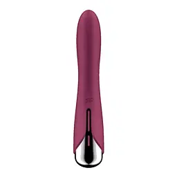 Вібратор Satisfyer Spinning Vibe 1 17.5 см бордовий - мініатюра 5