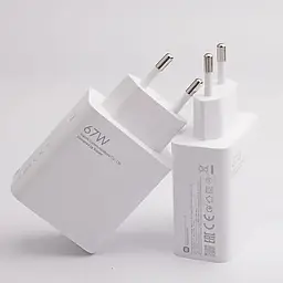 Мережевий зарядний пристрій - блок живлення Xiaomi 67 W (1 порт Type-C) HC - мініатюра 4