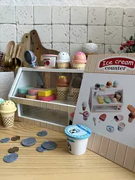 Дерев’яний набір морозива Ice Cream Counter   - мініатюра 6