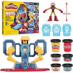 Набір для творчості з масою для ліплення Hasbro Play-Doh Iron Man (G0035) - мініатюра 2