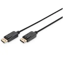 Кабель DisplayPort Digitus 2m black - мініатюра 1