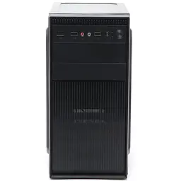 Корпус Casecom GN-1718 500W-120mm USB 3.0 mATX, Чорний - мініатюра 2