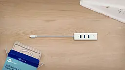 Мережевий адаптер UE330С 1xGE, 3xUSB3.0, USB-С TP-Link teh0018067 - мініатюра 5