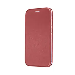 Чехол-книжка для Samsung Galaxy A35 5G (A356), G-Case, бордовый, кожаный чехол-книга из экокожи (PU) и TPU, с магнитом, с подставкой и вместительным кардхолдером, противоударный, защита всего корпуса, ArmorStandart (ARM74469)