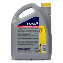 Моторна олива Yuko TURBOSYNT DIESEL 10W-40 5л (4820070242058) - мініатюра 2
