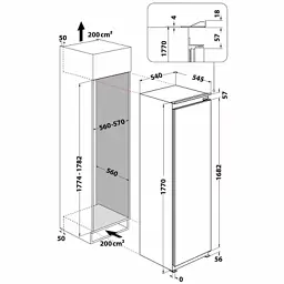 Морозильна камера Whirlpool WHSD18F013D1 - миниатюра 12