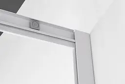 Душова кабіна кутова Eger Tisza 90x90 розсувна скло Spagetti без піддону white 599-021-S/1, Білий, интимато, білий - мініатюра 4
