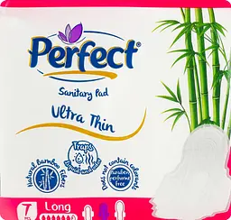 Прокладки ультратонкі Perfect Natural Ultra Thin Long 7 шт. - мініатюра 7