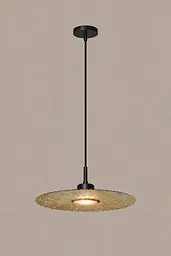 Люстра підвісна чорно-золота HD-127S/1 GX53 BK+GD - мініатюра 2