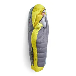 Жіночий спальник Sea To Summit Spark Women's -1°C/30F Long 185 R Сірий-Жовтий - мініатюра 5