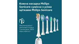 Електрична зубна щітка Philips Sonicare HX7403/05 серії 6100 біло-синя - мініатюра 7