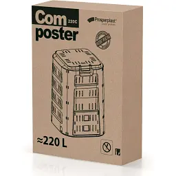 Компостер Prosperplast Compogreen Black 220 л (IKST220C-S411) - мініатюра 9