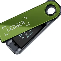 Криптогаманець Ledger Nano S Plus Oxidate Green, апаратний мультивалютний криптовалютний гаманець, холодне зберігання, USB, сумісність з Android/macOS/Windows, формат флешки, високий захист - мініатюра 2