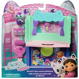 Ляльковий будиночок Gabby's Dollhouse Габбі у кіно: Балкончик-портал Спа-кімната Нявки (SM36277/6074306)
