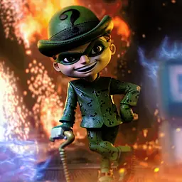 Фігурка DC Comics Batman Forever - Riddler (Бетмен) - мініатюра 9