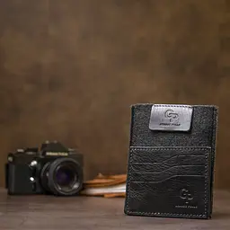 Шкіряний картхолдер GRANDE PELLE 10х8 см acs0018810 - мініатюра 8