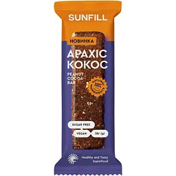 Батончик Sunfill Арахис-кокос 35 г