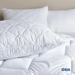 Подушка Ideia Standart зі стібкою антиалергенна 50х70 см біла (8-31096) - мініатюра 6