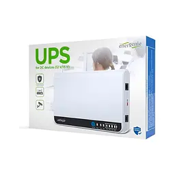 ДБЖ для роутера EnerGenie EG-UPS-DC18, 15W, Output: DC12V, POE-12/15V, 1/1,5A, Li-ion 6600mAh, 160х105х32мм, 270 грам, White, BOX - мініатюра 4