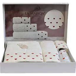 Подарунковий набір рушників з парфумом Lovely La Maison pbe0051106