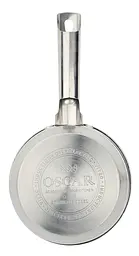 Ківш Oscar Cheff, з кришкою, нержавіюча сталь, 14 см, 0,9 л (OSR-3000-14) - мініатюра 4