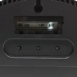 Електронний годинник настінний 26 см від USB, DS-3813L/ Цифровий годинник на стіну - мініатюра 5