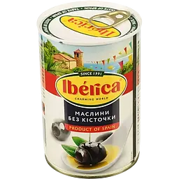 Набір: ананас Iberica ручна нарізка 565 г + маслини Iberica великі без кісточки 420 г - мініатюра 3