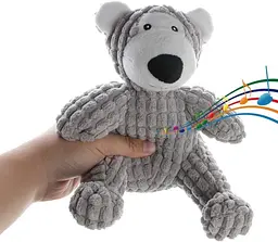 М'яка іграшка для собак IFOYO Bear з пищалкою - мініатюра 2