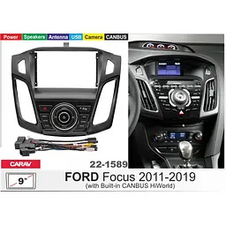 Перехідна рамка Ford Focus Carav 22-1589 - мініатюра 7